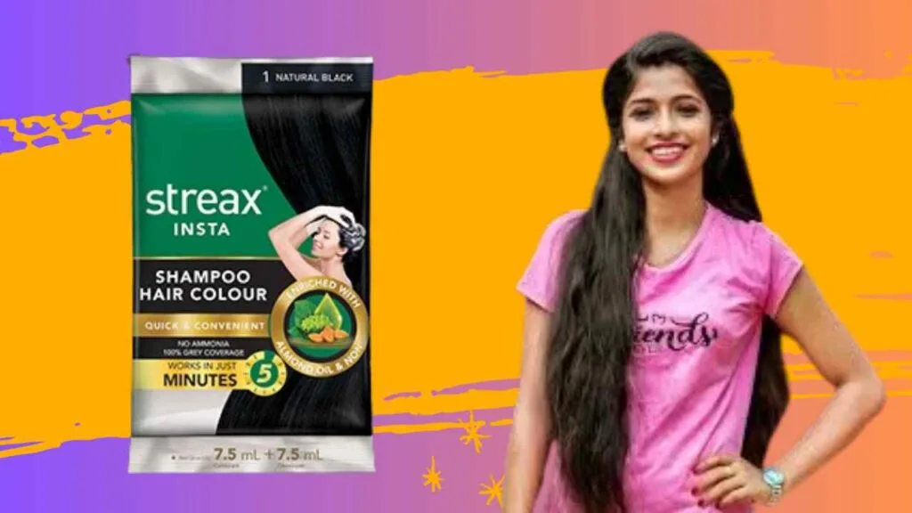 streax hair colour shampoo review in hindi