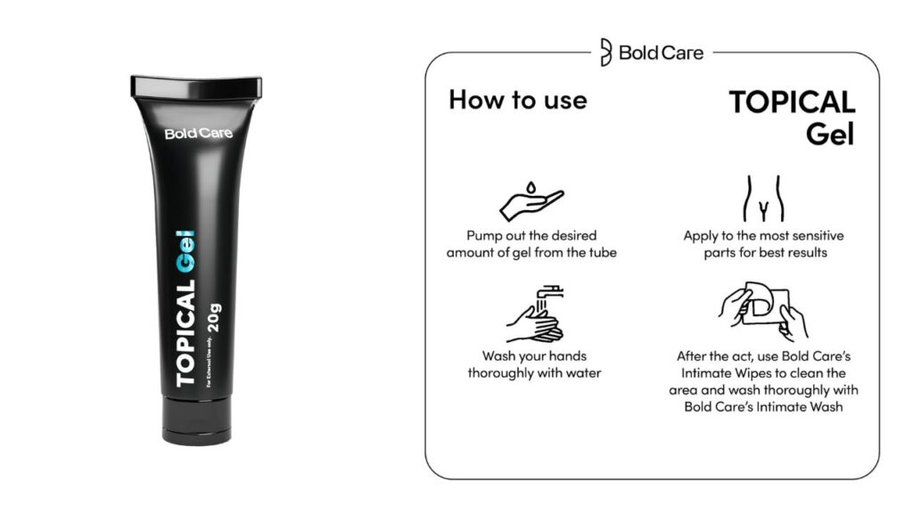 bold care gel kaise use kare